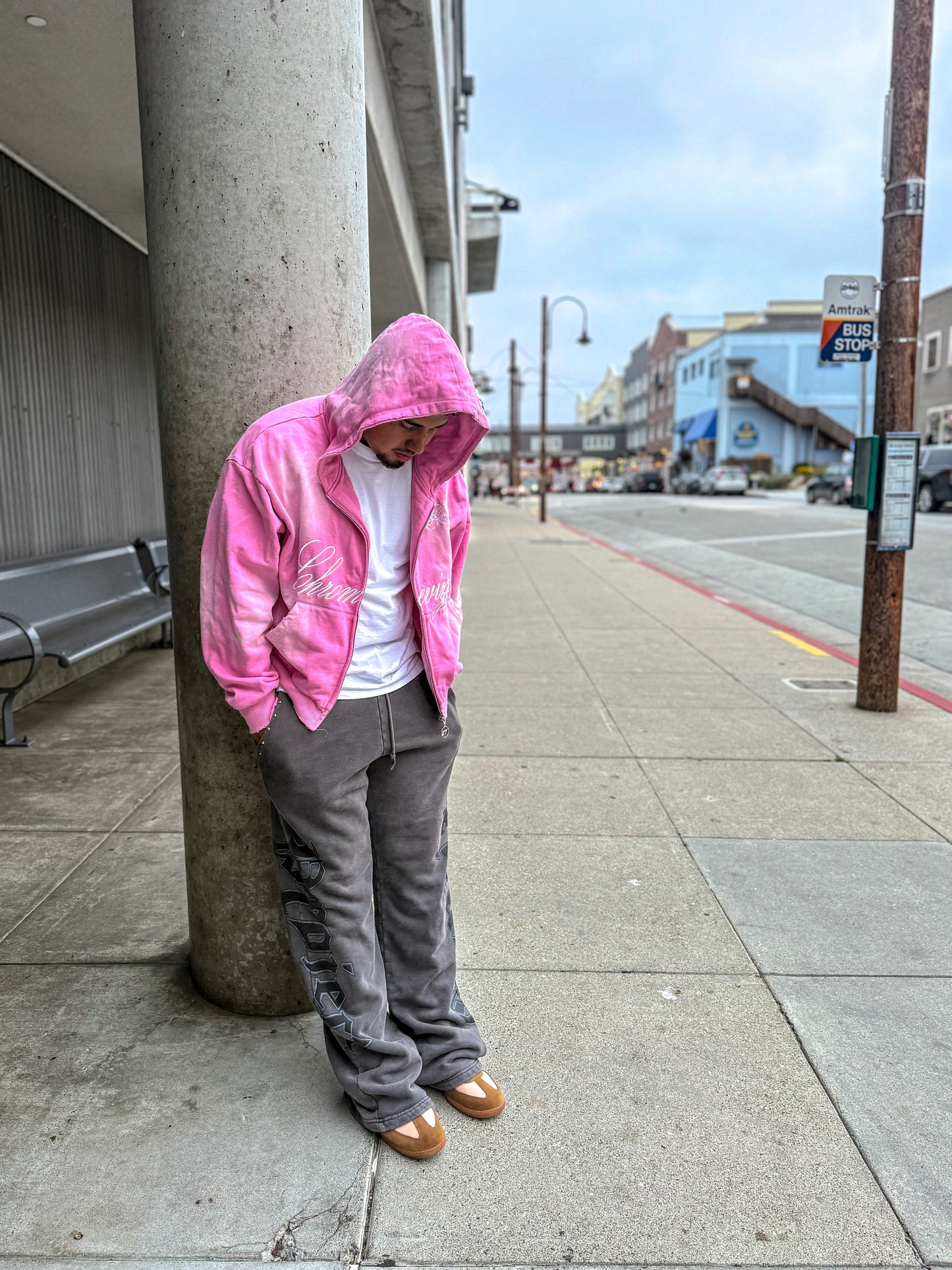 Pink Chromevizion prosper zip up