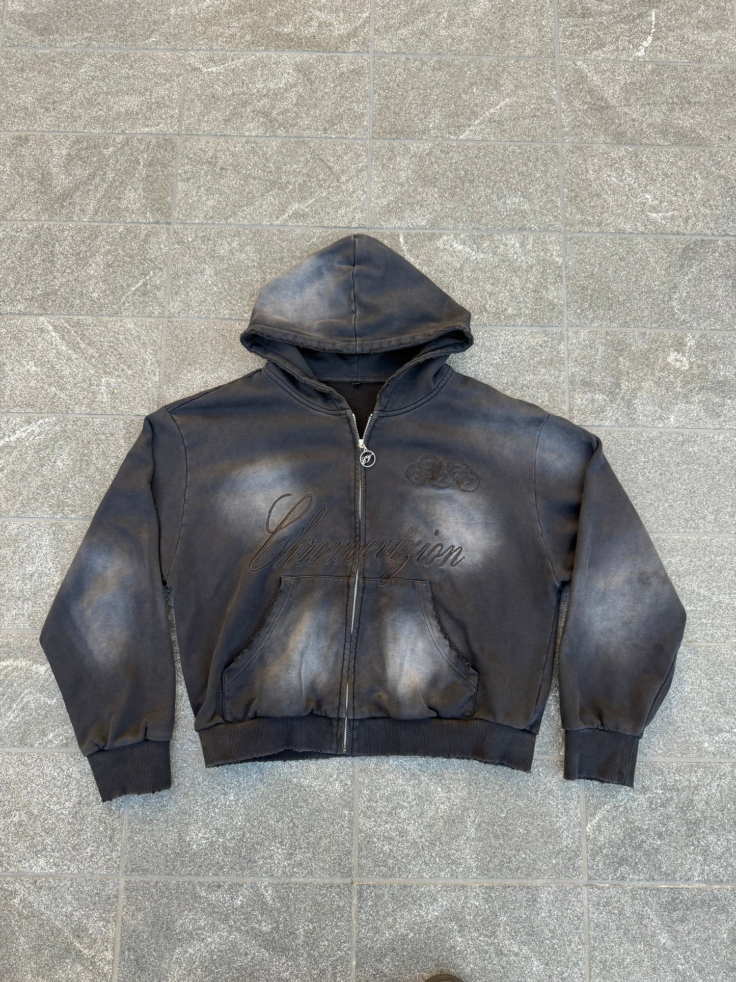 Black Chromevizion Prosper zip up
