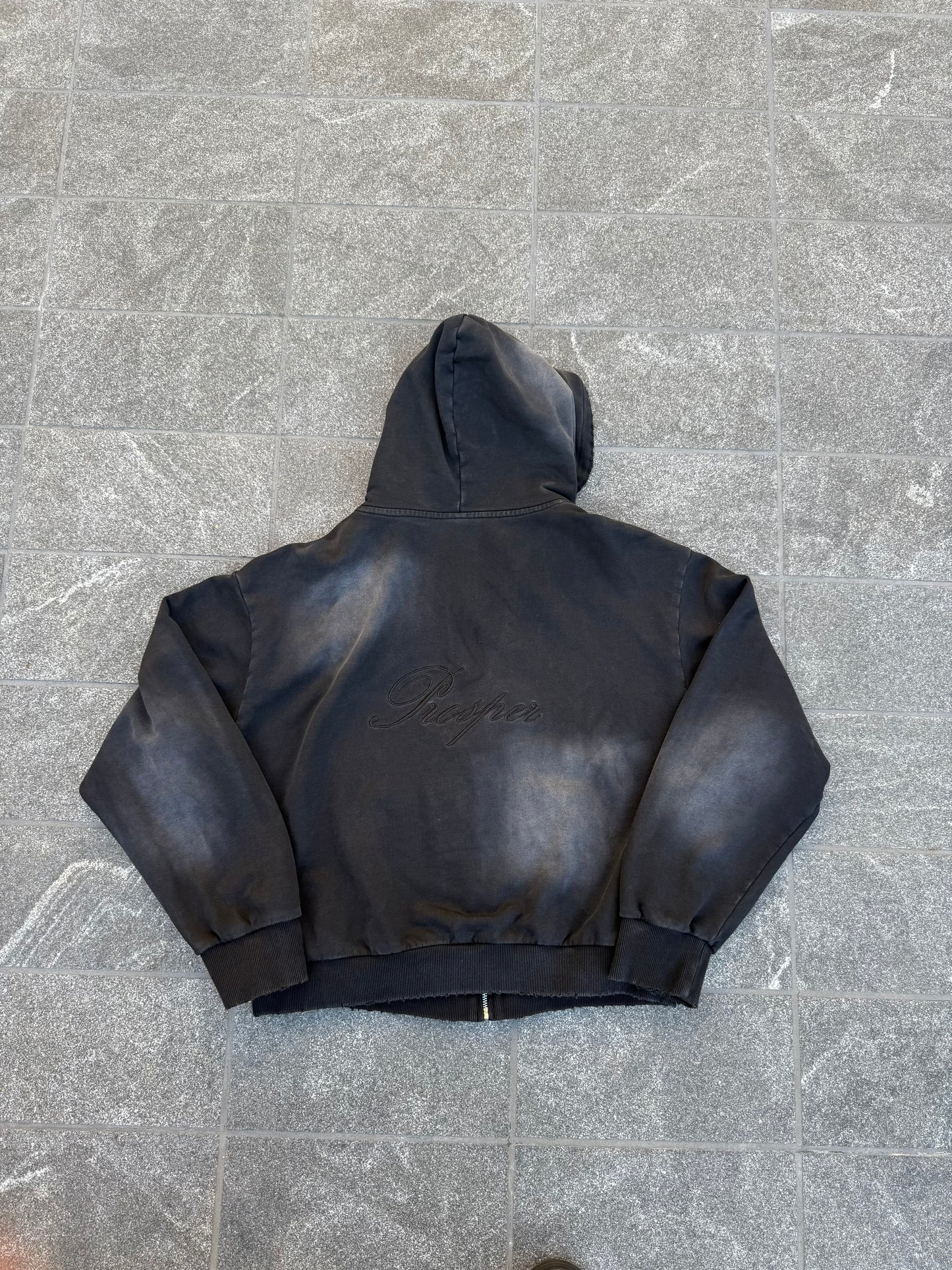 Black Chromevizion Prosper zip up