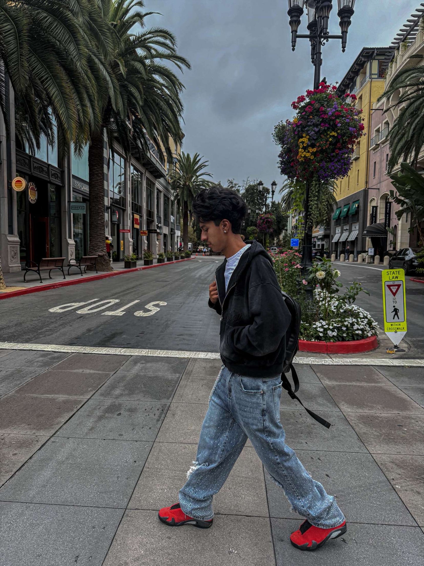 Black Chromevizion Prosper zip up